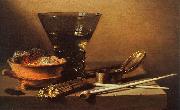 Petrus Christus Still Life with Wine and Smoking Implements Sweden oil painting artist